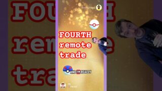 Fourth Remote Trade Completed! Another Lucky Trade, but this time for non-shinies. 😎 #PokemonGO