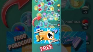 I Claimed FREE PokéCoins and Got a FREE LEGENDARY! ✨ #pokemongo #pokemon #shorts