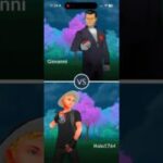 Lucario solos giovanni in Pokémon go