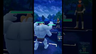 Machamp vs SHADOW Drilbur Team GO Rocket Grunt Battle in Pokémon GO #Shorts