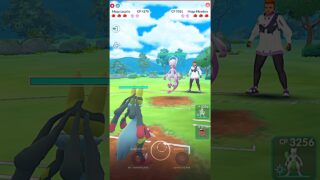 ✨️Mega Mewtwo VS✨️Mega Lucario PVP Battle in Pokemon Go