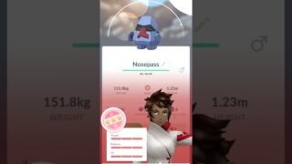 🤯 Pokemon go 100%✨ Nosepass #pokemon #viral #shorts #ytshorts #youtubeshorts #new #viralshort