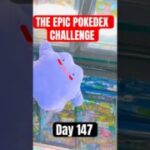 PokemonGo on Day 147 of The Epic Pokedex Challenge #pokemon #pokemontcg #pokemoncards #pokemongo