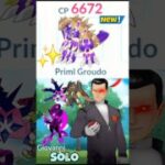 ✨️Primal Groudon Destroy Giovanni Badly in Pokemon Go