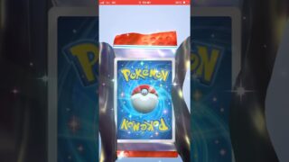 (ポケポケ)後ろ開けからの単発色違い！#ポケモンカード #ポケポケ #ポケカ #ポケモン #pokemon