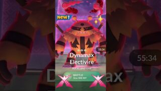 First Ever✨️Dynamax Electivire Raid in Pokemon Go