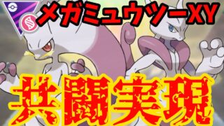 【ポケモンGO】その願い、叶います。メガミュウツー共闘！？【メガシンカマスター】