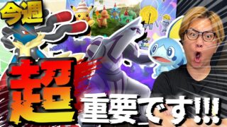今週中に準備して!!!!シャドウパルキアの強さがエグい!!初心者におすすめのレイドが来るぞー!!!【ポケモンGO】