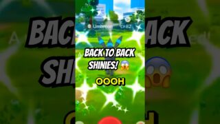 My Luck EXPLODED in UNDER a Minute.. (Back to Back!) #pokemongo #shorts