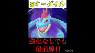 まだまだ現役‼️Sオーダイル