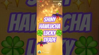 ✨🍀SHINY HAWLUCHA LUCKY TRADE! POKÉMON GO!