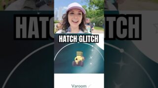 Shiny Egg Hatch GLITCH for the Dex Entry! #PokemonGO