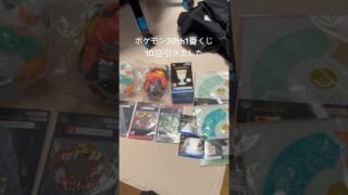 ポケモン30th1番くじ豪華 #ポケモン #ポケモンカード #1番くじ #ぬいぐるみ #vlog