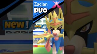 Duo✨️Crown Zacian Raid & Got✨️Shiny in Pokemon Go