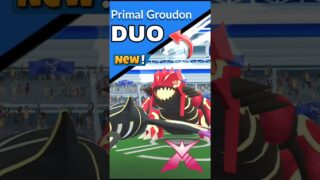 Easy Duo✨️Primal Groudon Raid in Pokemon Go