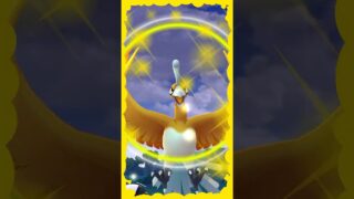 無課金でポケモンGO❣️ ホウオウ色違いゲットだぜ！