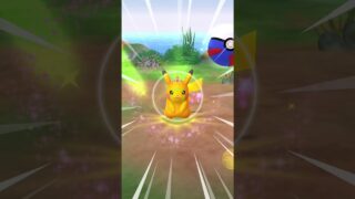 無課金でポケモンGO ピカチュー色違いゲットだぜ！