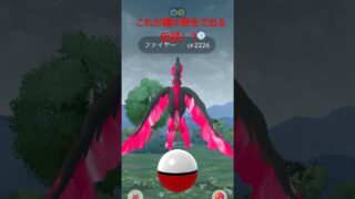 ポケモンGO初心者初めて野生の伝説にあった瞬間！