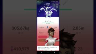 ポケモンGO　VSサカキ　最強のレシラムGET　#shorts
