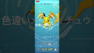 ポケモンGO クリスマス仕様の色違いライチュウをメガシンカ！色違いメガライチュウY #ポケモンgo #pokémon #ポケモン #pokemongo