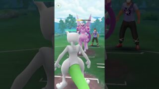 【ポケモンGO】ミュウツー好きだから活躍させたいのに結局はザシアン（泣） #ポケモンgo対戦 #ポケモンgo #ポケモン #マスターリーグ #ザシアン #ミュウツー