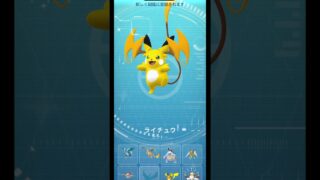 【ポケモンGO】メガライチュウY初実装！Yも色違いきた💛 #ポケモンgo #ポケモン #ライチュウ