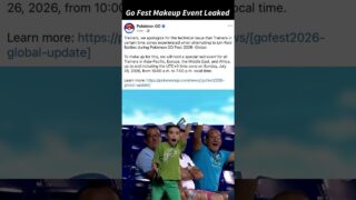 Go Fest Make-Up Event Leaked 😱 | Pokemon Go |