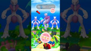 🫢😳 Hundo Mega Mewtwo X with ??? CP at level 1