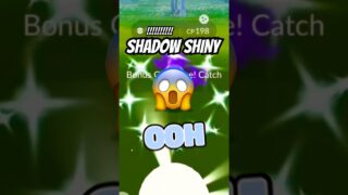 I FINALLY Got This SHADOW SHINY😍 #pokemongo #shorts