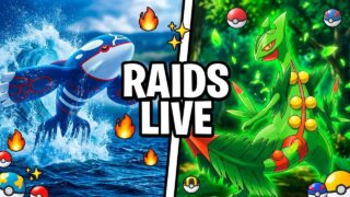 Kyogre & Mega Sceptile ✨ Raids Invite ✨ | Pokémon Go Live 🔴