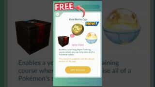 OMG🤯Free✨️Lucky Trinke & Gold Bottle Cap Paid in Pokemon Go