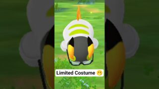 🫡 Omg!! New Rarest & limited Costume Pokemon Encounter