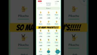 SO MANY PIKACHU’S!!!!! #BamFam #Pokemon #PokemonGO #POGO #Pikachu @pokemon @pokemongo