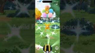 ✨Shiny Balloon Pikachu CAUGHT in Pokemon Go!✨ #shorts #pokemon