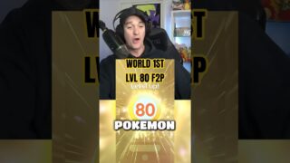 World first level 80 F2P player in Pokemon GO! #pokemon #pokemongo #pogo #pokemoncommunity #gofest