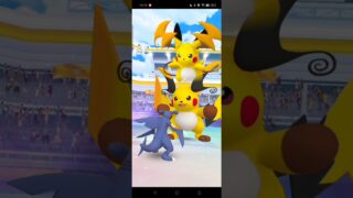 黄色い閃光！ vsメガライチュウＸＹ▼【ポケモンGO】