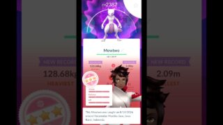 100% IV Legendary Hundo Mewtwo from Anniversary Celebration! | Pokemon GO Gameplay