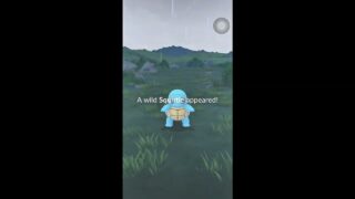 初めてポケモンGOをプレイした時