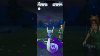 ギモーがゴリ押しで勝負を決めた試合！！【GOバトルリーグなshort】【ポケモンGO】＃ポケモンGO　＃GOバトルリーグ