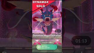 How to SOLO✨️Dynamax Gyarados Raid💀in Pokemon Go
