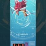 MEGA EVOLVING MY SHINY GYRADOS ✨👹 IN POKEMON GO! #pokemon #gyrados #shinypokemon #mega #johto