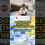 SHINY LEGO Pikachu in Pokémon Go? In Manhattan, there are three LEGO stores to take advantage of!