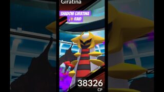 Shadow Giratina Raid Pokemon Go #pokemongo #pokemongoraid #shadowraid #giratina #pokemongoshorts