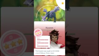 Shundo Kyurem Pokémon GO Only My Second