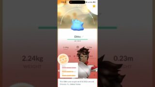 ✨WOW! Shiny Ditto CAUGHT In Pokemon Go!✨ #shorts #pokemon
