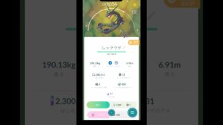 色違いレックウザ☆彡かっこいい〜#shorts