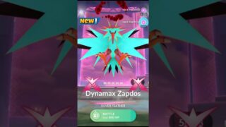 First Ever✨️Dynamax Zapdos Raid in Pokemon Go