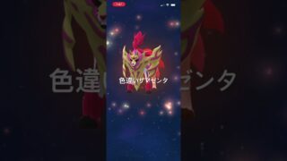 ポケモンGO 色違いザマゼンタをくちたたてでフォルムチェンジ！たてのおう #ポケモン #pokémon #pokemongo #ポケモンgo
