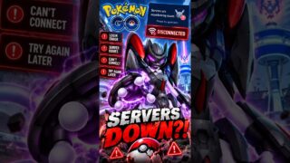 Pokemon GO Severs are Having Issues! #pokemon  #anime #shorts
