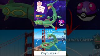 Using✨️Master Ball On💯Hundo Rayquaza in Pokemon Go